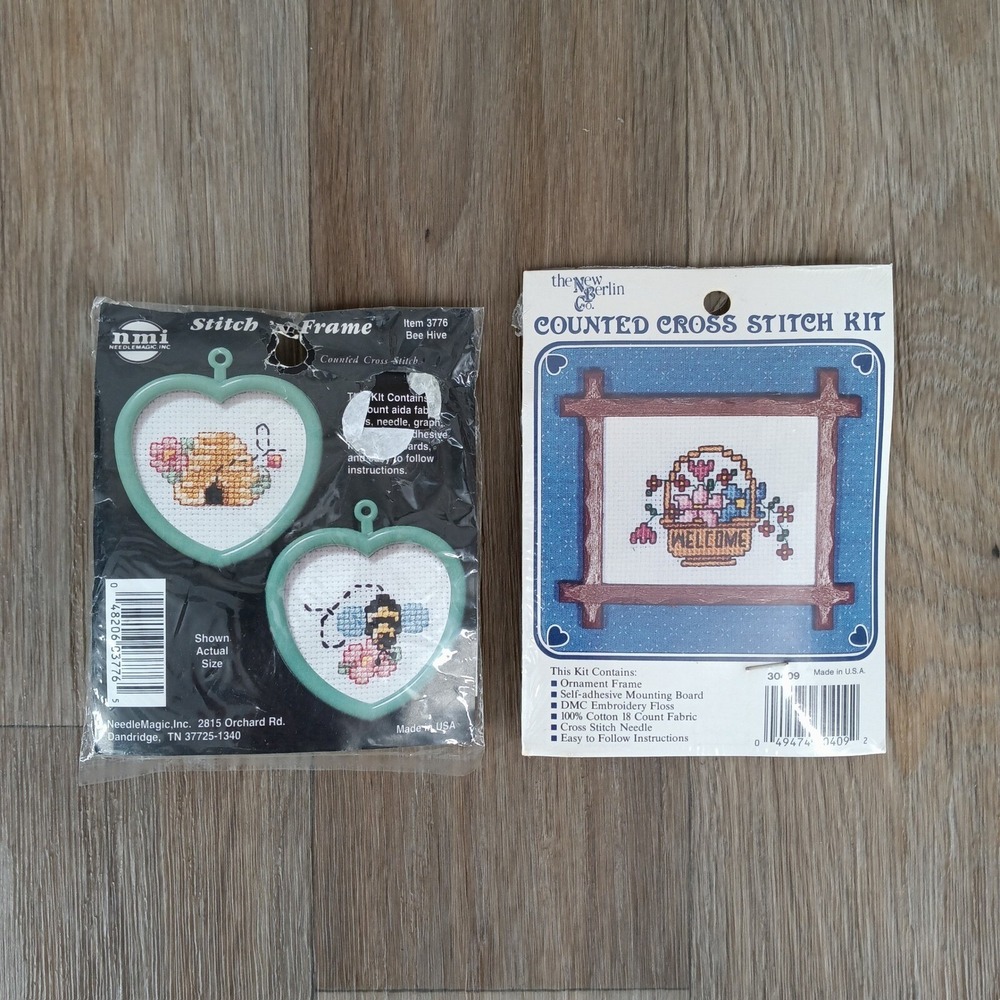 NeedleMagic &‎ New Berlin Counted Cross Stitch Kit Bundle DIY Craft Project